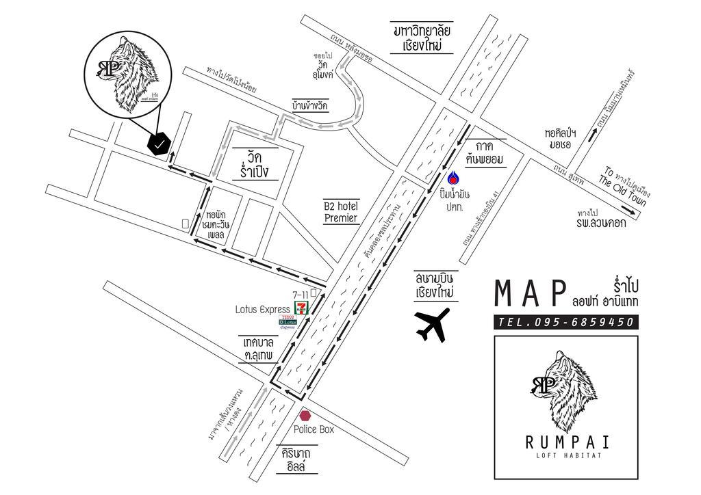 Rumpai Loft Habitat Chiang Mai Ngoại thất bức ảnh
